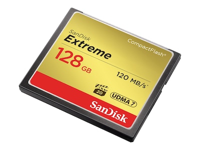 SanDisk 128GB Extreme CompactFlash Memory Card, SDCFXS-128G-A46, 16434428, Memory - Flash SanDisk 128GB Extreme CompactFlash Memory Card, SDCFXS-128G-A46, 16434428, Memory - Flash