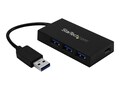 StarTech.com 4 Port USB 3.0 USB-A to 3x USB-A & 1x USB-C SuperSpeed 5Gbps Hub - USB Bus Powered, HB30A3A1CFB, 34002881, USB & Firewire Hubs