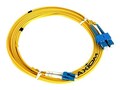 Axiom Fiber Patch Cable, LC-ST, 9 125, Singlemode, Duplex, 10m, LCSTSD9Y-10M-AX, 13221443, Cables