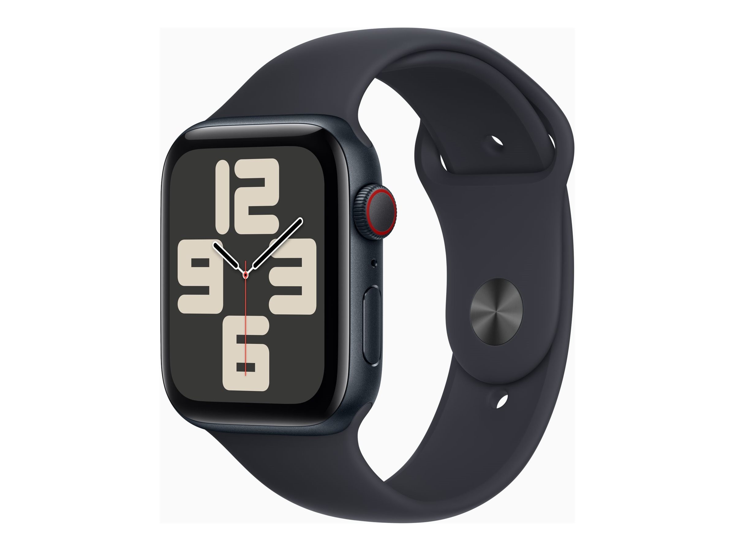 Apple Watch SE GPS + Cellular 44mm Midnight Aluminum Case with (MRH73LL/A)