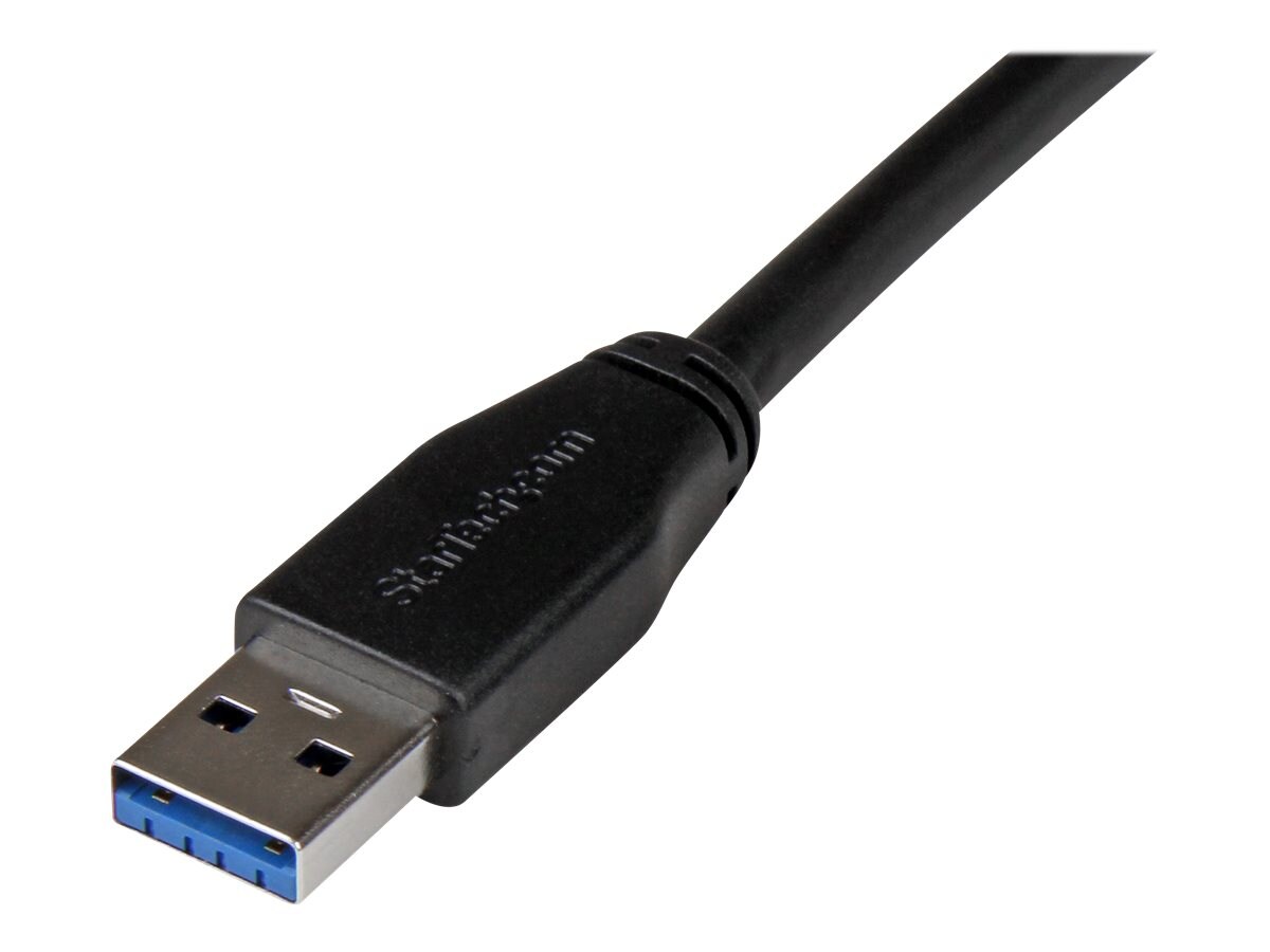 StarTech.com USB 3.0 Type A to USB Type B M M Cable, Black, 5m