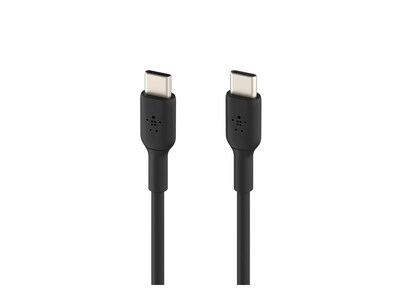 Belkin Boost Charge 60W USB-C to USB-C M M PVC Cable, 480Mbps, Black, 1m, CAB003BT1MBK, 38407308, Cables