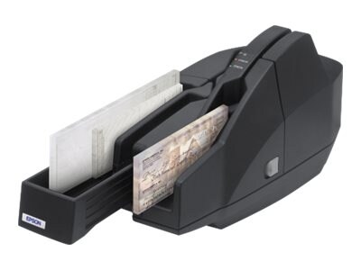 Epson CaptureOne Check Scanner, 90dpm, AC Adapter, Software CD, Dark Gray, A41A266211, 13402130, Scanners