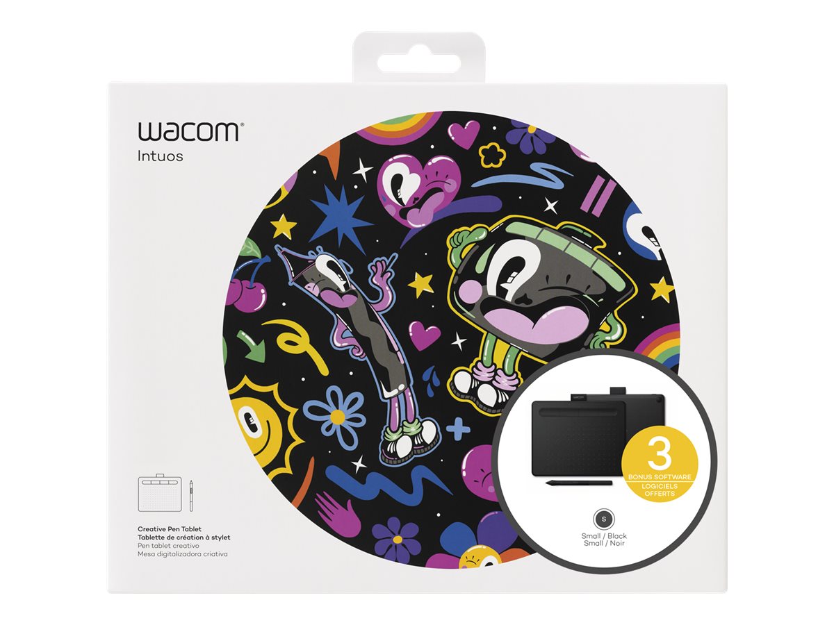 Wacom Intuos Pen Tablet Small, Black (CTL4100)