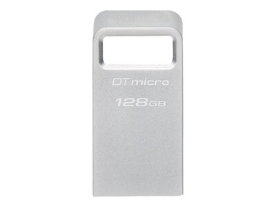 Kingston 128GB DataTraveler Micro 200MB s Metal USB 3.2 Gen 1 Flash Drive , DTMC3G2/128GB, 41482991, Flash Drives