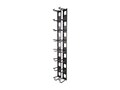 APC Vertical Cable Organizer for NetShelter VX Channel, AR8442, 5114517, Rack Cable Management