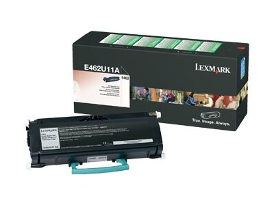 Lexmark Black Extra High Yield Return Program Toner Cartridge for E462dtn Printer, E462U41G, 13242375, Toner and Imaging Components - OEM