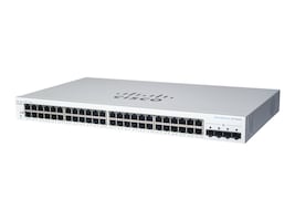 Cisco CBS220-48P-4X-NA Main Image from Right-angle