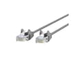 Belkin Cat6 28AWG UTP Snagless Ethernet Patch Cable, Gray, 20ft, CE001B20-S, 41060366, Cables Belkin Cat6 28AWG UTP Snagless Ethernet Patch Cable, Gray, 20ft, CE001B20-S, 41060366, Cables