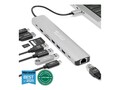 Plugable PLUGABLE USB-C 9-IN-1 HUB WITH, USBC-9IN1E                    , 41859360, USB & Firewire Hubs