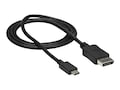 StarTech.com USB Type C (USB-C) to DisplayPort M M 4K 60Hz Adapter Cable, Black, 1m, CDP2DPMM1MB, 31902429, Cables StarTech.com USB Type C (USB-C) to DisplayPort M M 4K 60Hz Adapter Cable, Black, 1m, CDP2DPMM1MB, 31902429, Cables