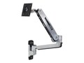 Ergotron LX Sit-Stand Wall Mount LCD Arm, 45-353-026, 15007352, Stands & Mounts - Desktop Monitors
