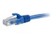 C2G Cat5e Snagless Unshielded (UTP) Network Patch Cable, Blue, 15ft, 22012, 13097219, Cables