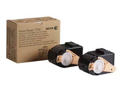 Xerox Magenta Toner Cartridges for Phaser 7100 Series (2-pack), 106R02603, 14736385, Toner and Imaging Components - OEM