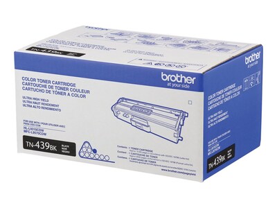 Brother Black Genuine Ultra High-Yield Toner Cartridge for HL-L9310CDW & MFC-L9570CDW, TN439BK, 33907590, Toner and Imaging Components - OEM