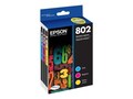 Epson Color T802 DURABrite Ultra Standard Capacity Ink Cartridges (3-pack) , T802520-S, 34341428, Ink Cartridges & Ink Refill Kits - OEM