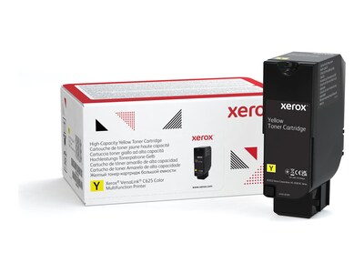 Xerox Yellow High Capacity Use & Return Toner Cartridge for VersaLink C625 , 006R04639, 41699101, Toner and Imaging Components - OEM