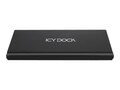 Icy Dock ICYNano MB861U31-1M2B USB-C+A 3.2 Gen 2 (10Gbps) to M.2 NVMe SSD Thunderbolt 4 Compatible Enclosure, MB861U31-1M2B                 , 41879907, Hard Drive Enclosures - Single