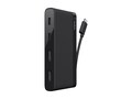Belkin 4-Port USB-C Mini Hub and Docking Station w  USB-C to 2x USB-A, 2xUSB-C - Black, F4U090BTBLK, 31450864, USB & Firewire Hubs