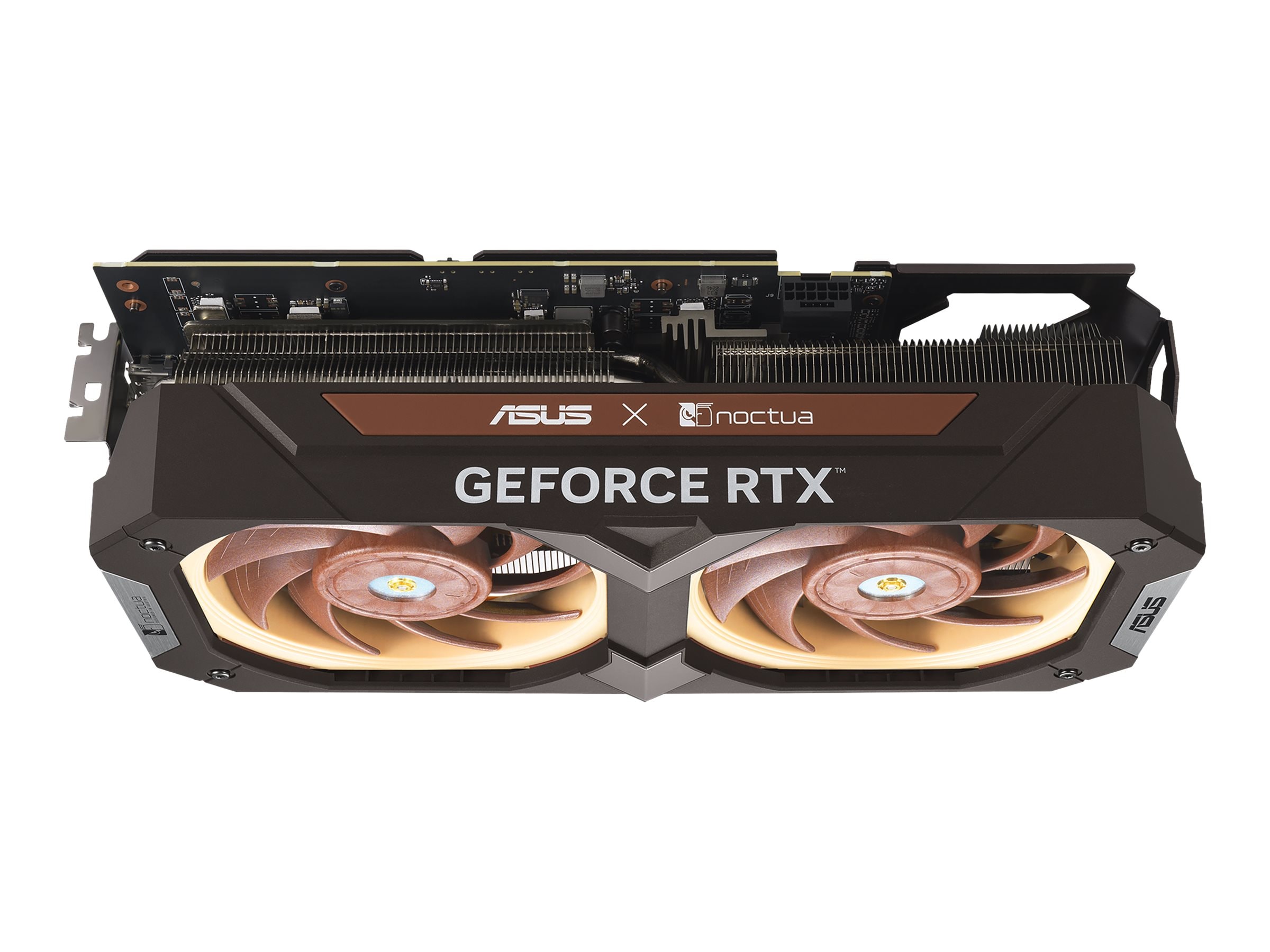 ASUS RTX 4080 Noctua GPU pictured some more with its 4.3-slot thick cooler  