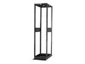 Chatsworth QuadraRack Server Frame 84h x 19w x 29d, Black, 15053-703, 6752166, Racks & Cabinets