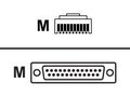 Perle 4PK ULTRAPORT RJ45 DB25 10Pin , 04001710, 41059584, Controller Cards & I/O Boards