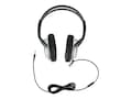 Max Cases Headset w In-line Mic & 3.5mm Jack V2 - Black, MC-HS2-GEN-BLK, 36821097, Headsets (w/ microphone)