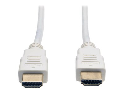 Tripp Lite Ultra HD 4Kx2K High Speed HDMI M M Digital Video Cable with Audio, White, 6ft, P568-006-WH, 17846272, Cables