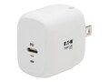 Tripp Lite USB WALL CHARGER USB C 18W GAN, U280-W01-18C1-K, 41331482, AC Power Adapters (external)