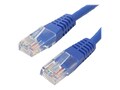 4Xem Cat6 Molded UTP Patch Cable, Blue, 3ft, 4XC6PATCH3BL, 41059334, Cables