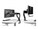 Neomounts DS75-450BL2 Image 9 from Left side Neomounts DS75-450BL2 Image 9 from Left side