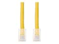 AddOn Cat6 UTP Bootless Snagless PVC Copper Patch Cable, Yellow, 1ft, ADD-1FCAT6NB-YW, 41539925, Cables AddOn Cat6 UTP Bootless Snagless PVC Copper Patch Cable, Yellow, 1ft, ADD-1FCAT6NB-YW, 41539925, Cables