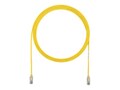 Panduit Cat6e 28AWG UTP CM LSZH Copper Patch Cable, Yellow, 4ft, UTP28SP4YL, 21169585, Cables