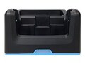 Unitech Single Slot Ethernet Cradle w  Power Adapter for PA720, 5000-900025G, 32661129, Battery Chargers