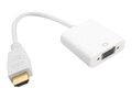4Xem HDMI to VGA M F Adapter, White, 4XHDMIVGAFA, 33016789, Adapters & Port Converters