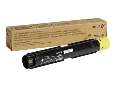 Xerox Yellow Genuine Standard Capacity Toner Cartridge for VersaLink C7000 , 106R03762, 34167618, Toner and Imaging Components - OEM
