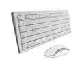 Macally Full Size USB Keyboard and Optical USB Mouse Combo for Mac , QKEYCOMBO, 36614848, Keyboards & Keypads
