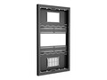 Chief Manufacturing Impact On-Wall Kiosk - Portrait 75 Black, LW75UBP, 41308044, Digital Signage Kiosks & Kiosk Enclosures