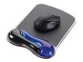 Kensington Duo Gel Wave M Wrist Rest for Mouse, Blue, K62401AM, 30808238, Ergonomic Products