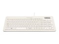 Man & Machine VERYCOOL Keyboard (White) - Stylish, Full-Size Washable Silicone KEYBO , VC/W5, 37156228, Keyboards & Keypads