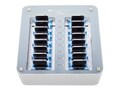 Datamation 16-Port Sync and Charge Smart Docking Station for Cell Phones, DS-UNIDOCK-16, 36740318, Charging Stations