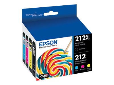 Epson Color 212 Standard Capacity Ink Cartridges Black 212XL T212XL BCS   4BD9D358 3C90 428D A764 DB0A0EDE6721 