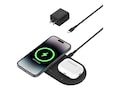 Belkin 15W Qi2 Compatible 2-in-1 Wireless MagSafe Charging Pad for iPhone + Airpods - Black, WIZ021TTBK, 41823618, Battery Chargers Belkin 15W Qi2 Compatible 2-in-1 Wireless MagSafe Charging Pad for iPhone + Airpods - Black, WIZ021TTBK, 41823618, Battery Chargers