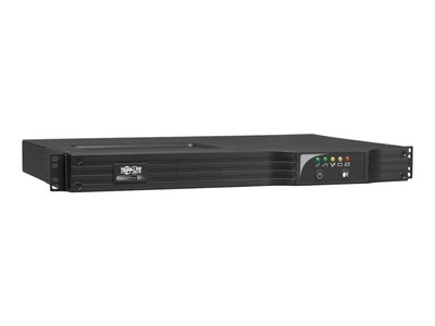 Tripp Lite 500VA 120V Line Interactive 1U RM UPS, 5-15P Input, (7) Outlets, USB Serial EPO, (Smart500RT1UTAA), SMART500RT1UTAA, 17846150, Battery Backup/UPS