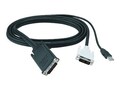 InFocus M1 to USB and DVI Y-Cable, 2m, SP-DVI-D-R, 7449476, Cables