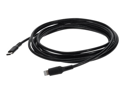 AddOn USB 3.1 Type C Male to Lightning Male Sync and Charge Cable, Black, 1m, USBC2LGT1MB, 41294975, Cables AddOn USB 3.1 Type C Male to Lightning Male Sync and Charge Cable, Black, 1m, USBC2LGT1MB, 41294975, Cables