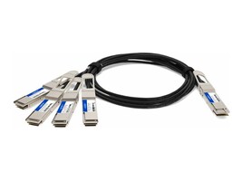 AddOn QDD-4QSFP28-400-CU2-5M-AO Main Image from Front