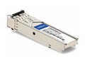 AddOn Intel E10GSFPSRX Compatible 10GBase-SR SFP+ 850nm 300m LC Transceiver, TAA, E10GSFPSRX-AO, 41642784, Network Transceivers