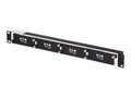 Tripp Lite Copper Fiber Enclosure for 4 High-Density Cassettes, 1U, N484-01U-MINI, 37931917, Patch Panels
