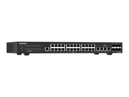 QNAP QSW-M2130-4C2S24T-US Main Image from Left-angle QNAP QSW-M2130-4C2S24T-US Main Image from Left-angle